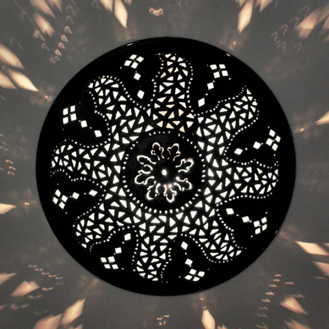 Marokko Deckenlampe TASSA-SONNE D 37cm