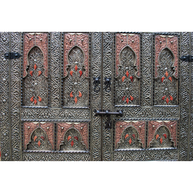 Messing - Schrank aus Marokko MAZAGAN