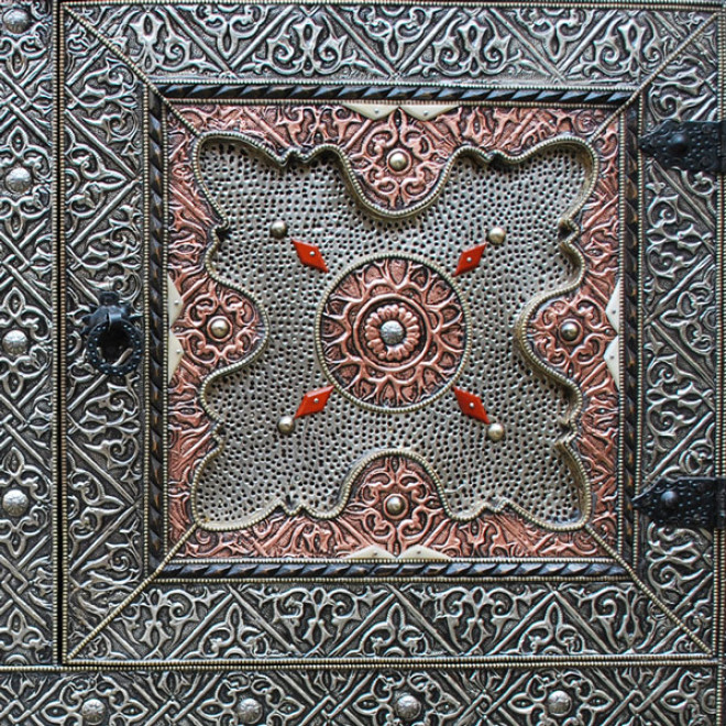 Messing - Schrank aus Marokko MAZAGAN