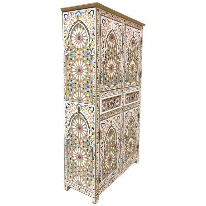 Bunter Marokkanischer Schrank TALAYA