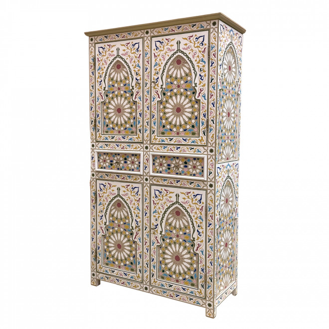 Bunter Marokkanischer Schrank TALAYA