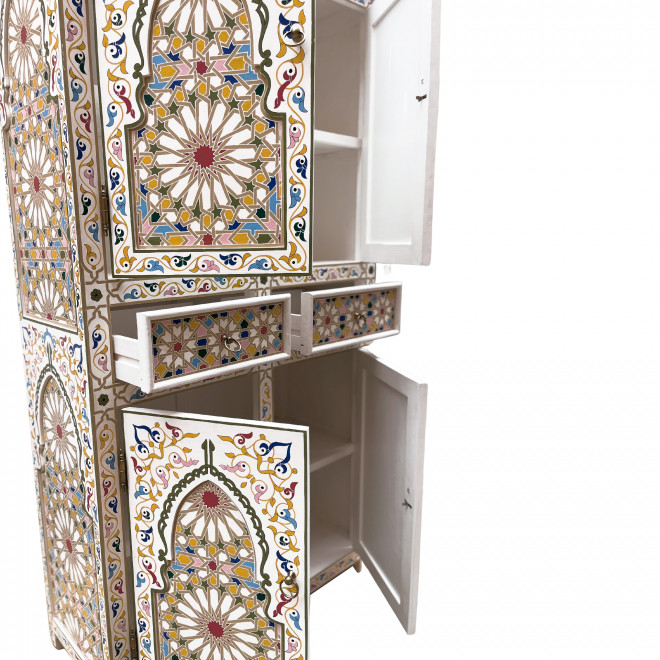 Bunter Marokkanischer Schrank TALAYA