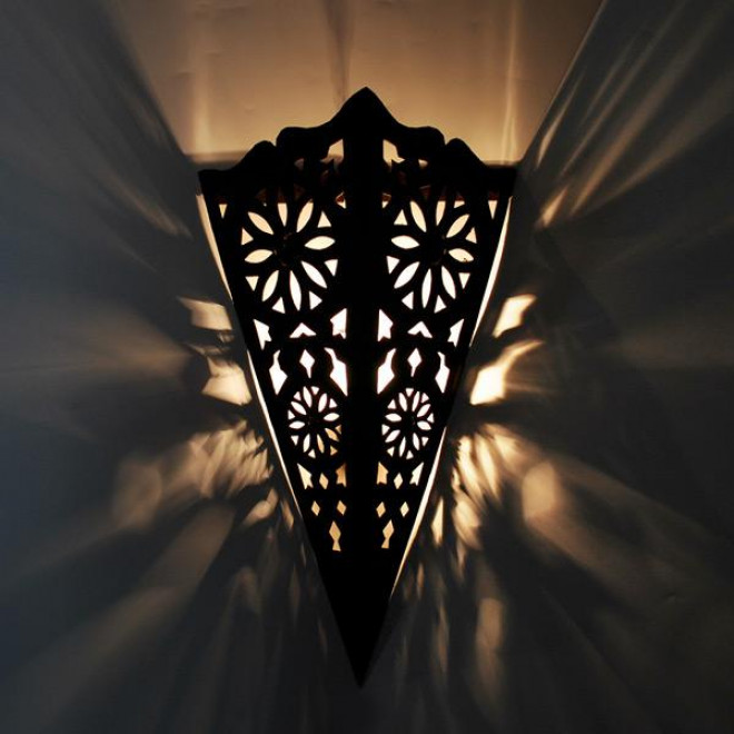 Marokkanische Wandlampe MAHAR H35cm