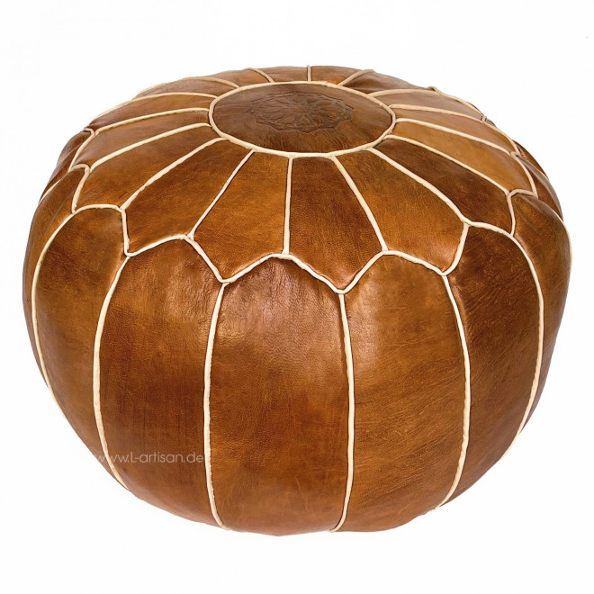 Ledersitzkissen KORA-MAR1 Cognac