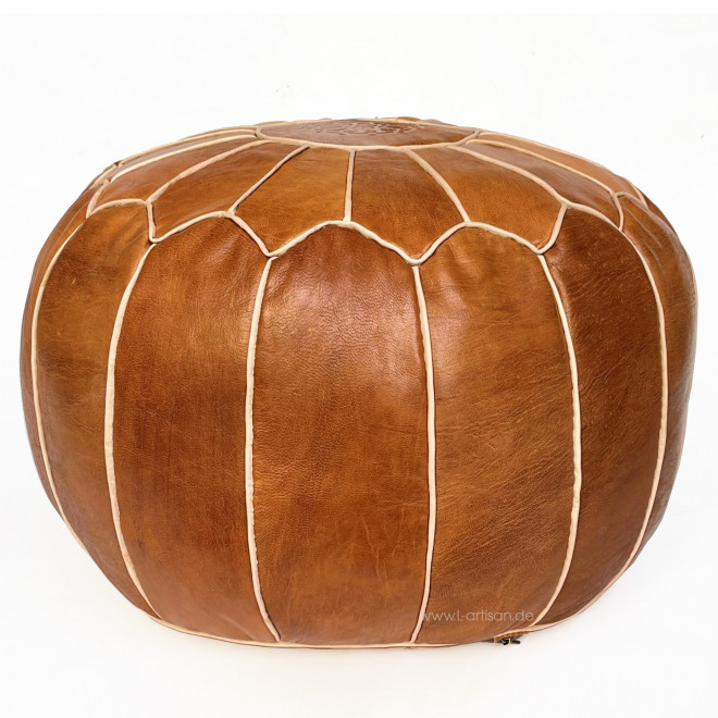 Ledersitzkissen KORA-MAR1 Cognac