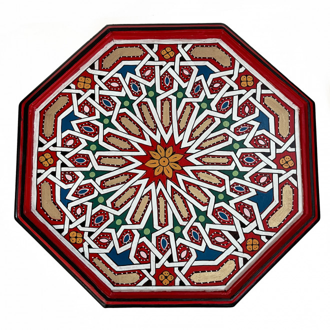 Achteckiger Tisch aus Marokko HALIMA D60cm