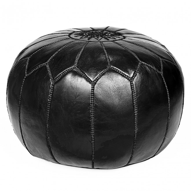 Orientalisches Sitzkissen RONDA D54cm schwarz