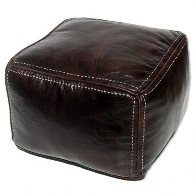 Orientalisches Sitzkissen 45x45 cm Dunkelbraun