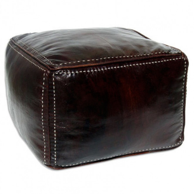 Orientalisches Sitzkissen 45x45 cm Dunkelbraun