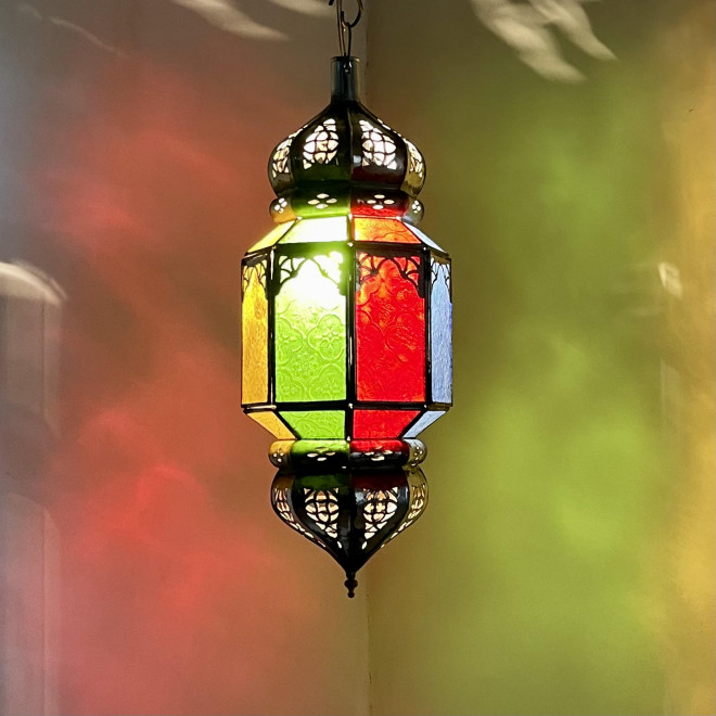 Marokkanische Hängeleuchte SAMARA-H