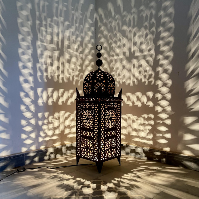 Marokkanische Laterne SAMA-2 H90cm