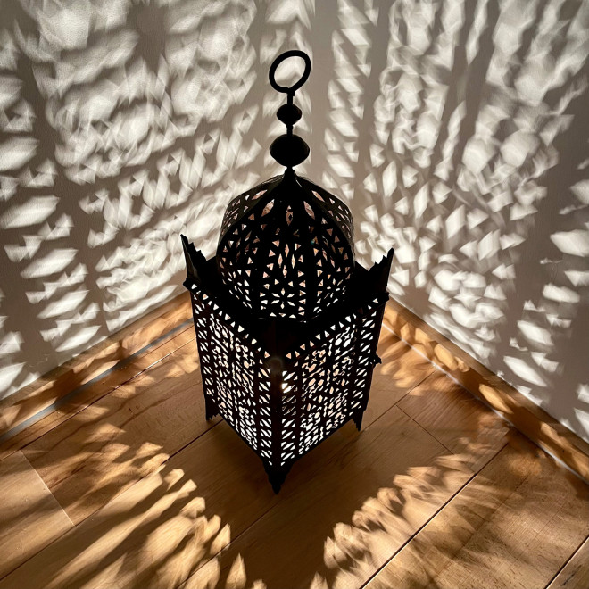 Marokkanische Eisenlaterne SAMA H65cm