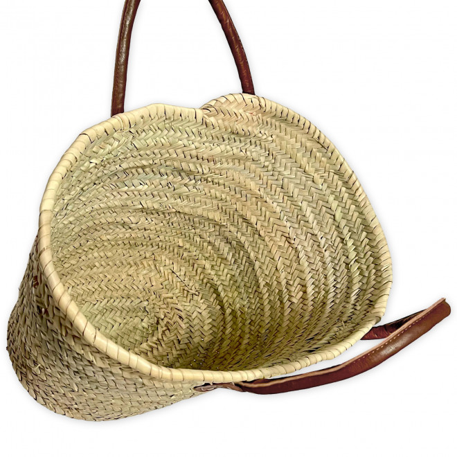 Palmtasche mit Ledergriffen BASIC-1