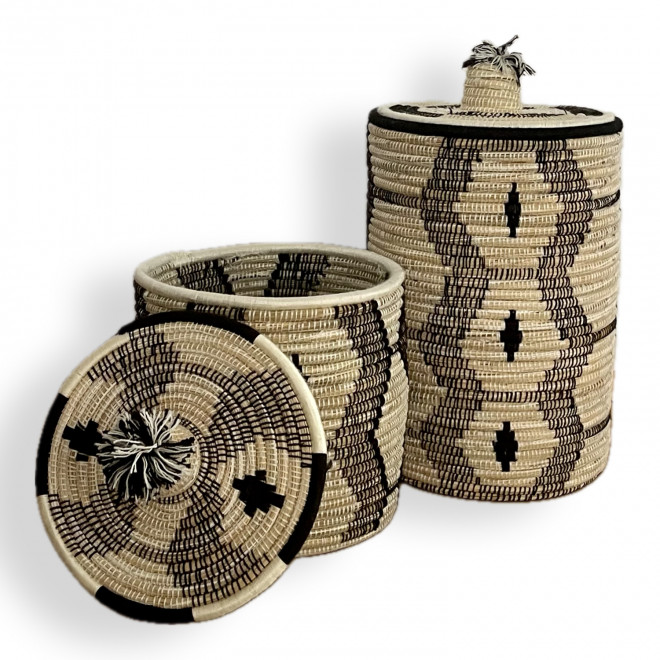 Handgeflochtener Aufbewahrungskorb NAGA