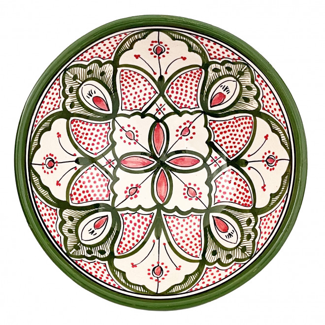 Marokkanische Keramikschale SAFI-3 Ø20 cm – handbemalt