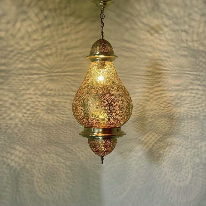 Messing Hängeleuchte GADRA