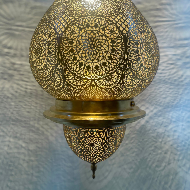 Messing Hängeleuchte GADRA