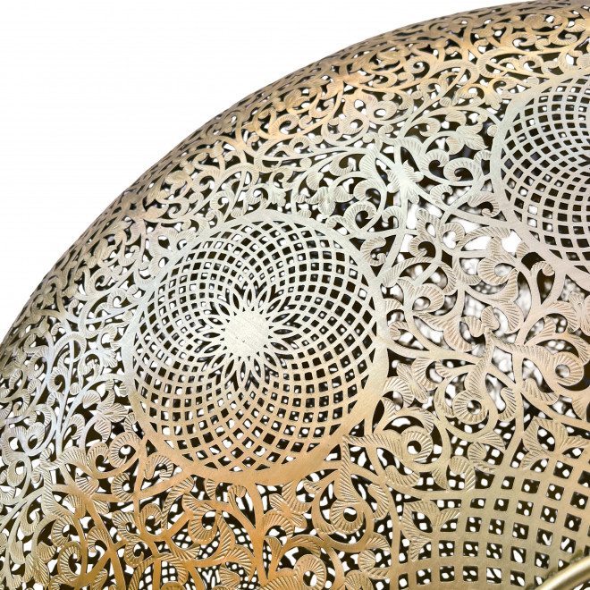 Marokkanische Hängelampe aus Messing WARDA Ø80cm