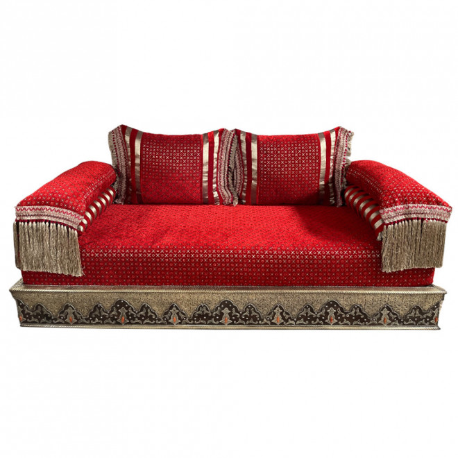 Marokkanisches Sofa aus Messing ELIA