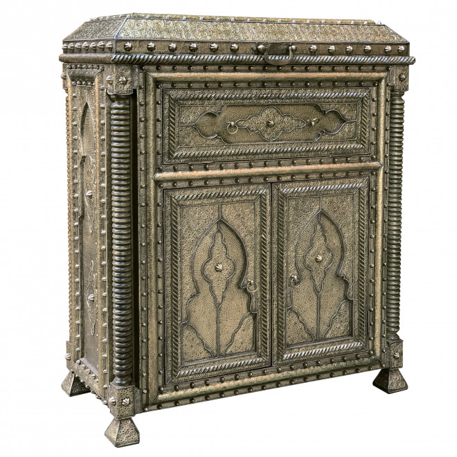 Marokkanischer Messing Schrank ALKAZAR