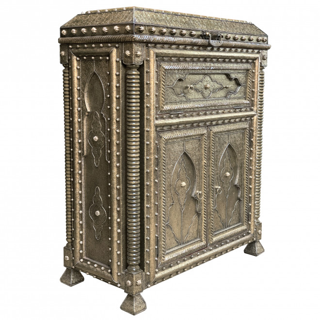 Marokkanischer Messing Schrank ALKAZAR