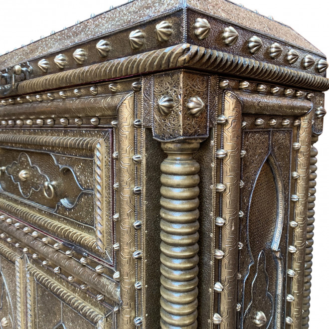 Marokkanischer Messing Schrank ALKAZAR