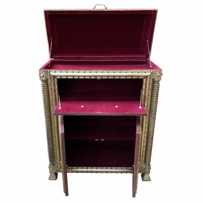 Marokkanischer Messing Schrank ALKAZAR