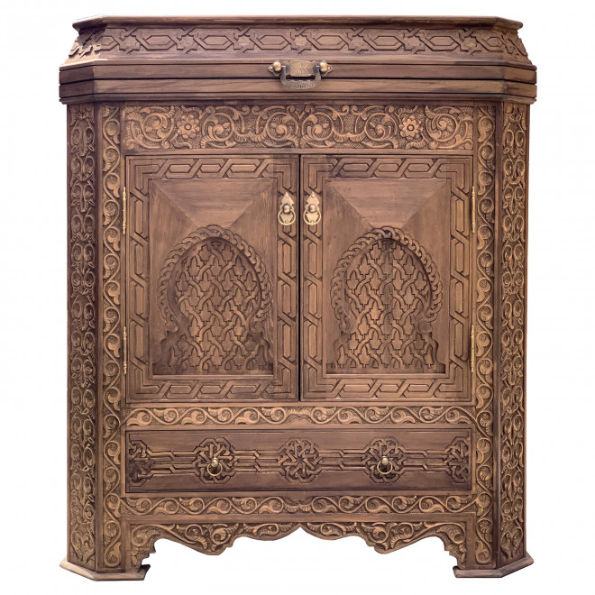 Marokkanischer Cedernholz Schrank AMAL