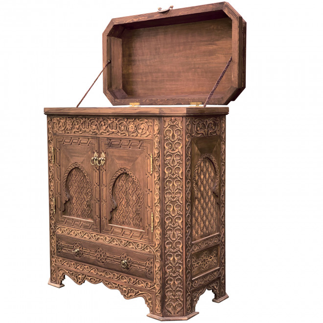 Marokkanischer Cedernholz Schrank AMAL