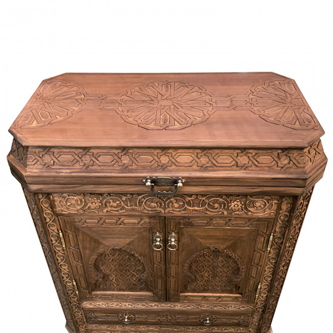 Marokkanischer Cedernholz Schrank AMAL