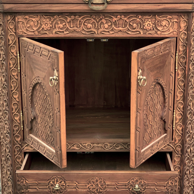 Marokkanischer Cedernholz Schrank AMAL