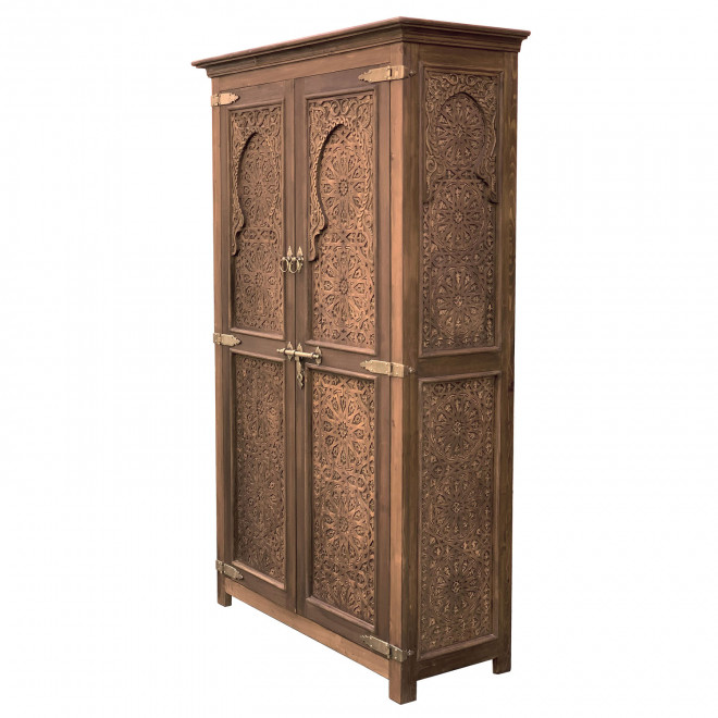 Marokkanischer Schrank Zedernholz ANTARO
