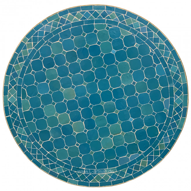 Mosaik Gartentisch D80cm BIDAK nur Platte