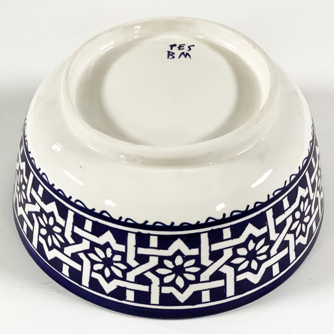 Marokkanische Keramik Schale FES-BW-I Ø20cm