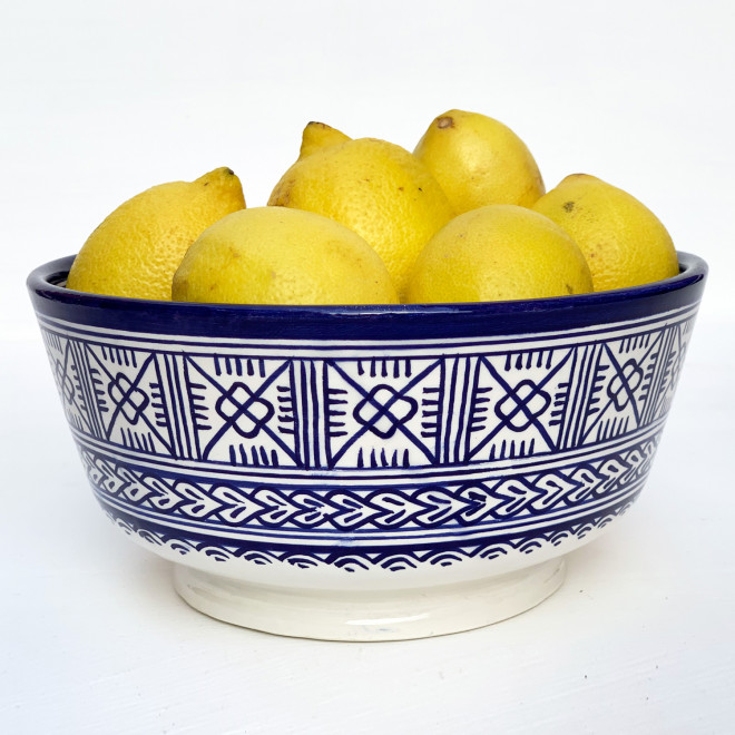 Marokkanische Schüssel FES-BW-II Ø20cm