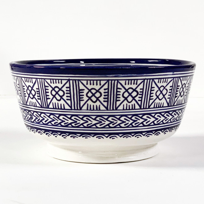 Marokkanische Schüssel FES-BW-II Ø20cm