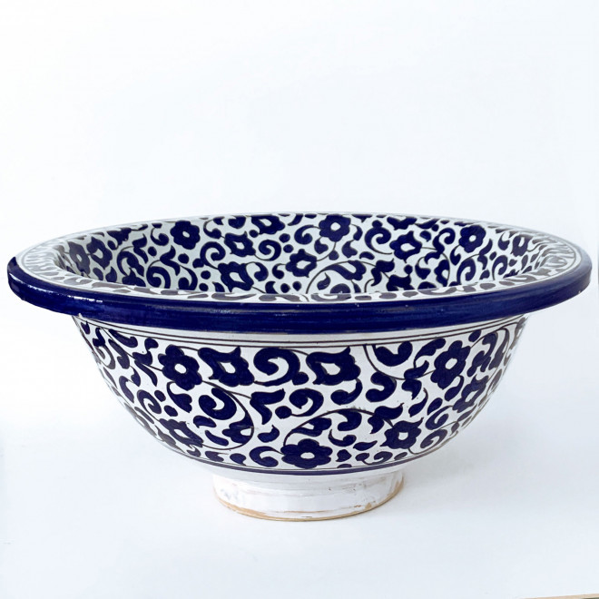 Marokkanische Waschschüssel BW-BLUME