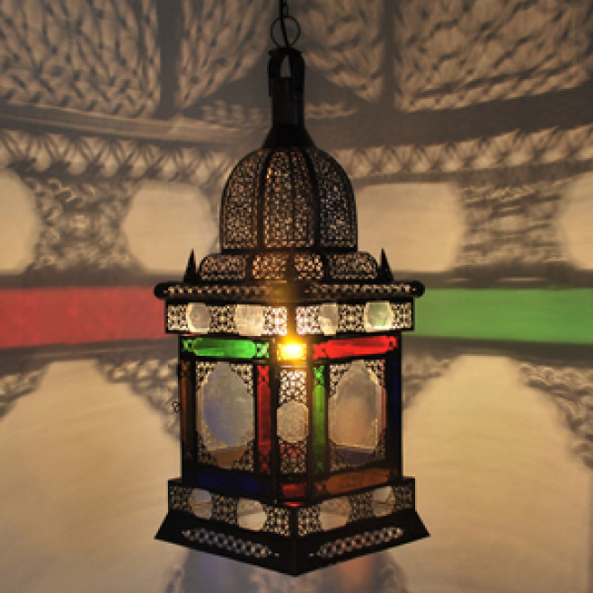Orientalische Laterne NAWAL H70cm
