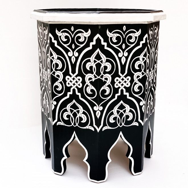 orientalischer Beistelltisch Hand bemalt SCHAKIRA