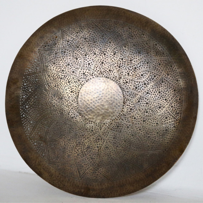 Marokkanische Wandlampe aus Messing DORA ZWAK M D50cm