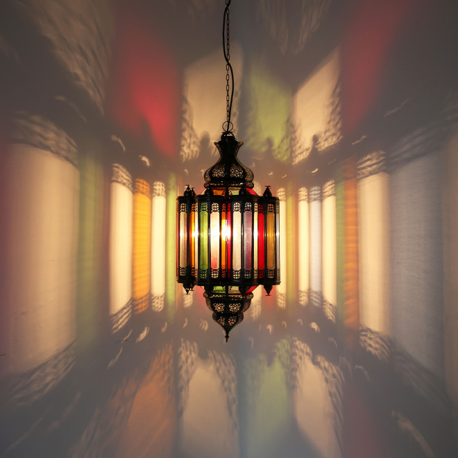 Orientalische Hängeleuchte FATINE H70cm