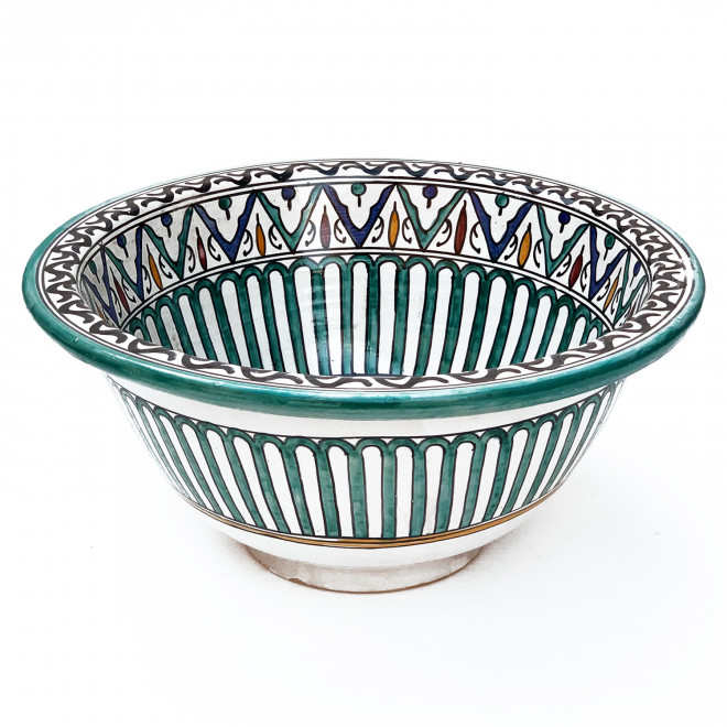 Marokkanisches Keramik Waschbecken FES-10