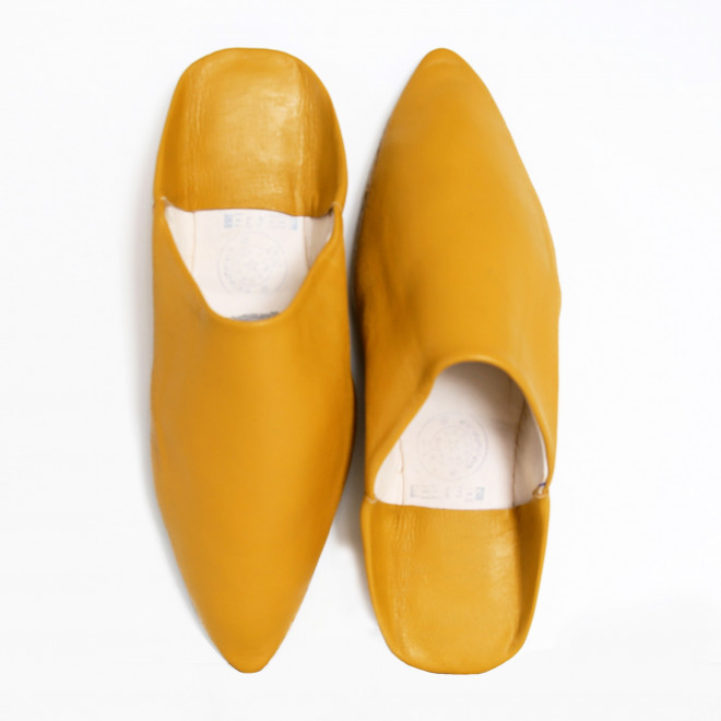 Orientalische Spitzschuhe FEZ gelb