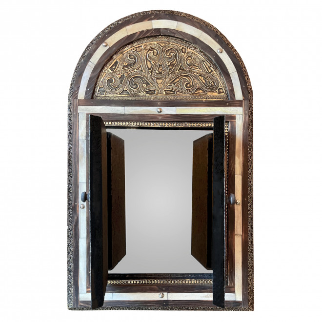 Orientalischer Türen - Spiegel IMSWAN H60cm