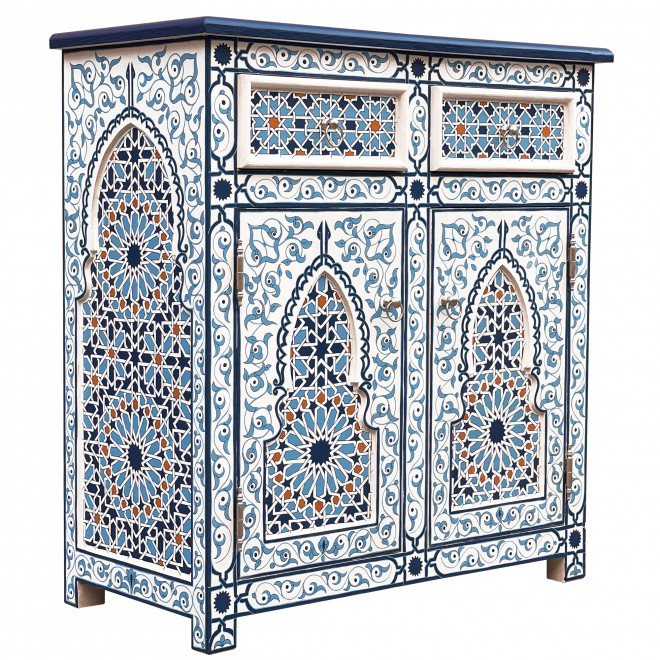 Marokkanische bunte Kommode JUMANA