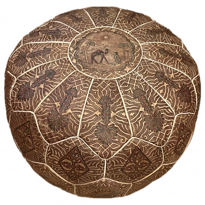 Orientalisches Sitzkissen KAMELLO D60cm