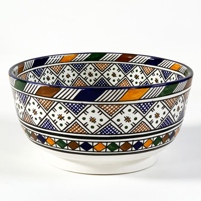Marokkanische Keramik Schüssel MK-1 Ø20cm