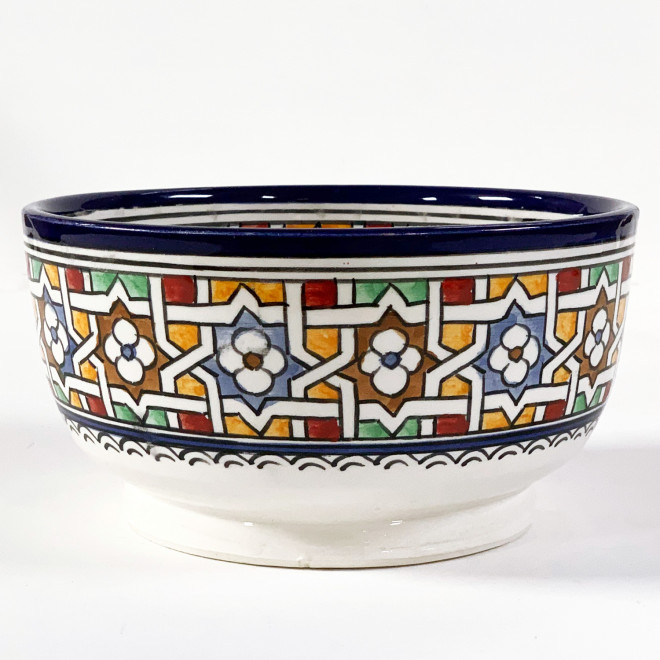 Keramikschale aus Marokko MK-2 Ø20cm