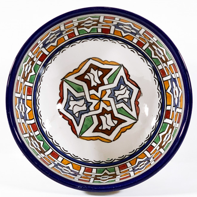 Keramikschale aus Marokko MK-2 Ø20cm