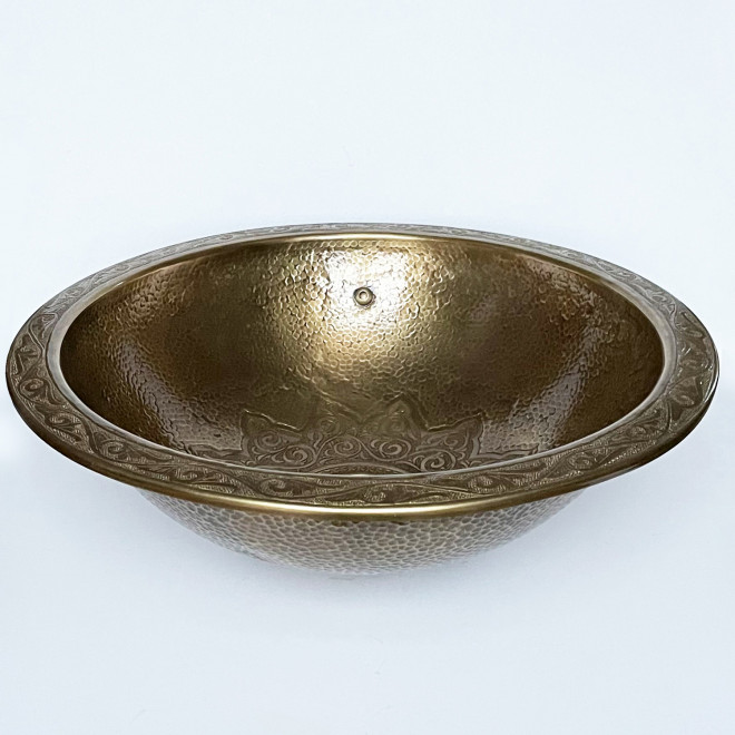Marokkanische Messing-Waschschüssel MS-3